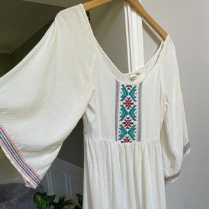 Roxy Embroidered Swimsuit Cover Up, Size S